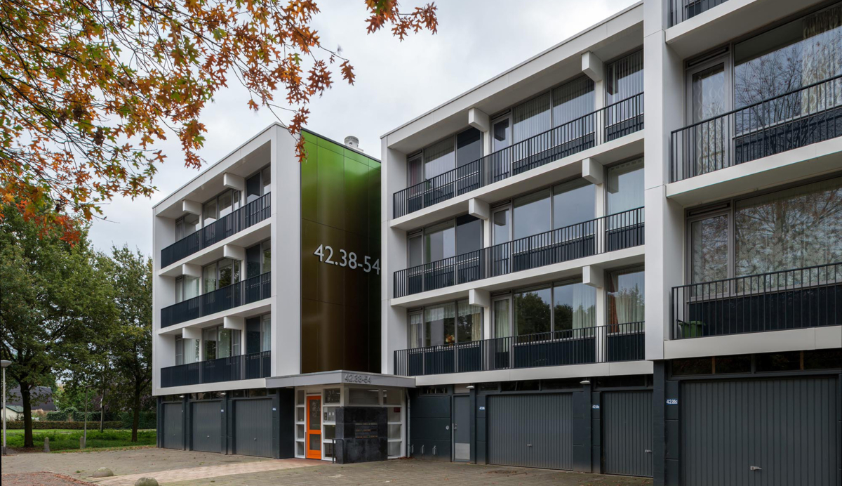 Lightronics GPA armaturen in een appartementencomplex in Weezenhof in Nijmegen Lightronics GPA armaturen in een appartementencomplex in Weezenhof in Nijmegen