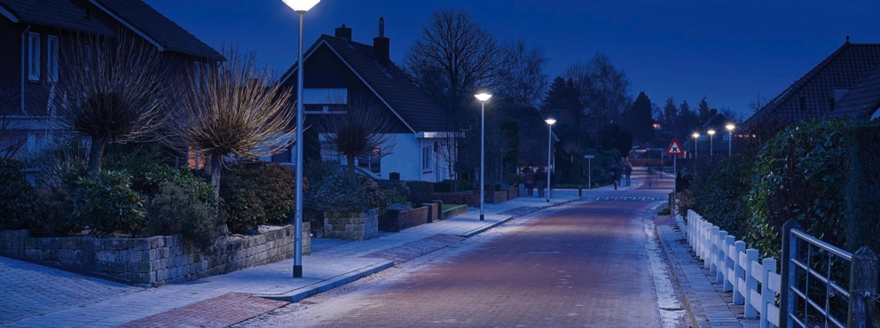 Lightronics KFK armatuur in woonwijk