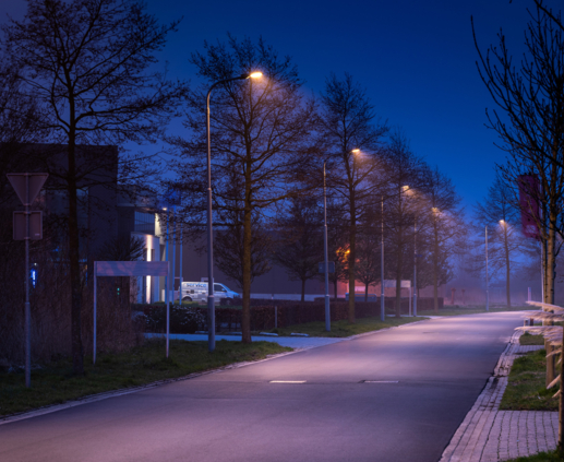 Lightronics Brisa armatuur voor in de industrie in Kapelle