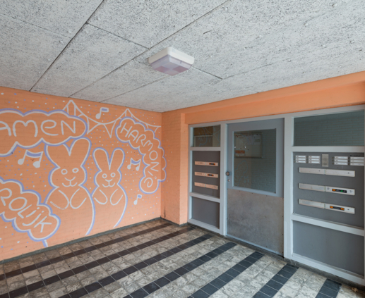 Lightronics TPB armatuur buiten entree Utrecht Mitros